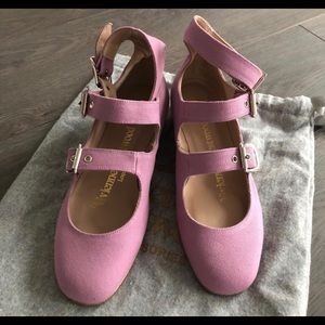 Vivienne Westwood three strips shoes